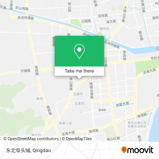 东北骨头城 map