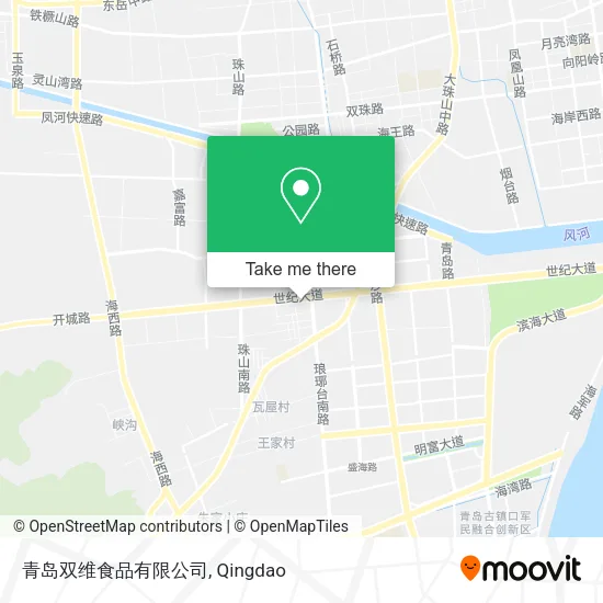 青岛双维食品有限公司 map