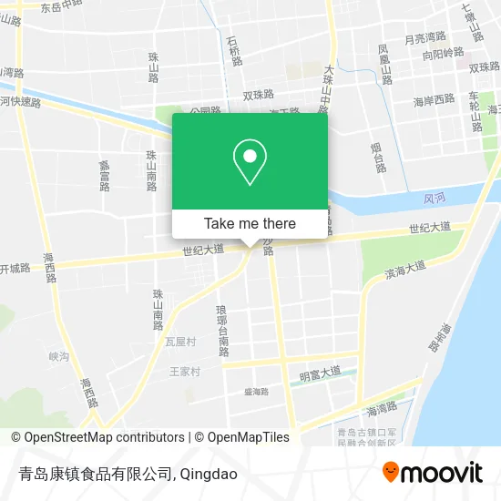 青岛康镇食品有限公司 map