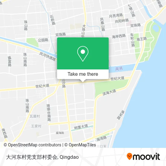 大河东村党支部村委会 map