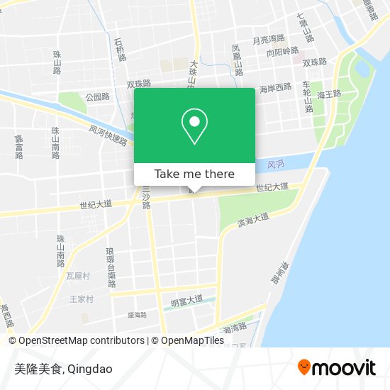 美隆美食 map