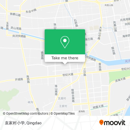 袁家村小学 map