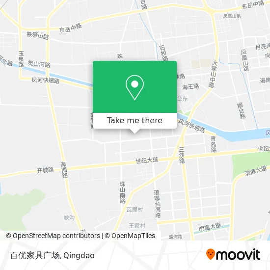 百优家具广场 map