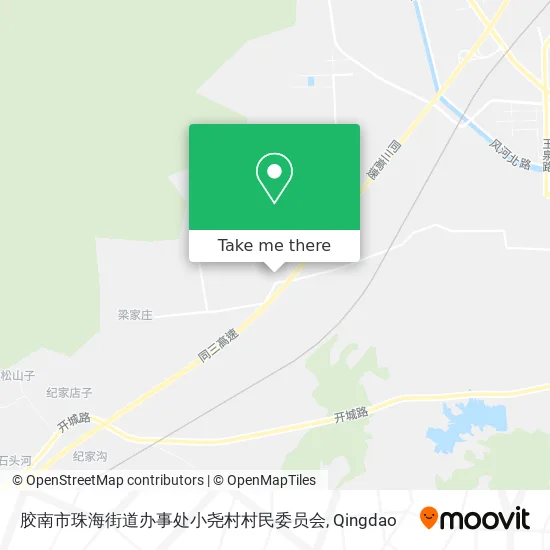 胶南市珠海街道办事处小尧村村民委员会 map