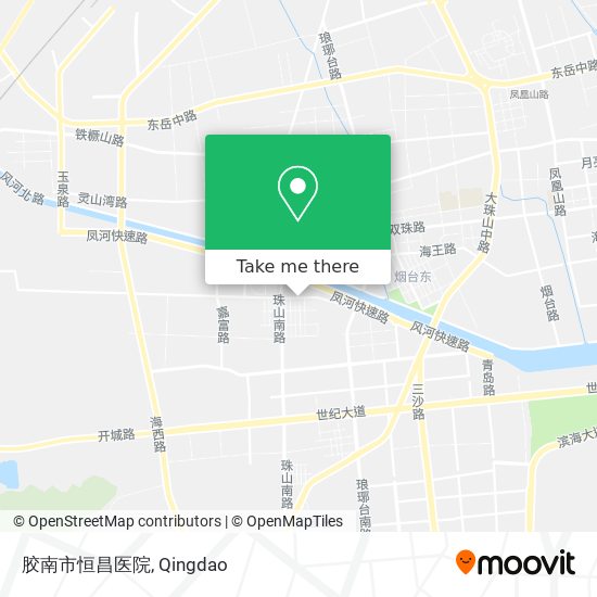 胶南市恒昌医院 map