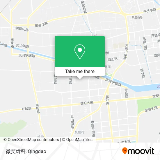 微笑齿科 map
