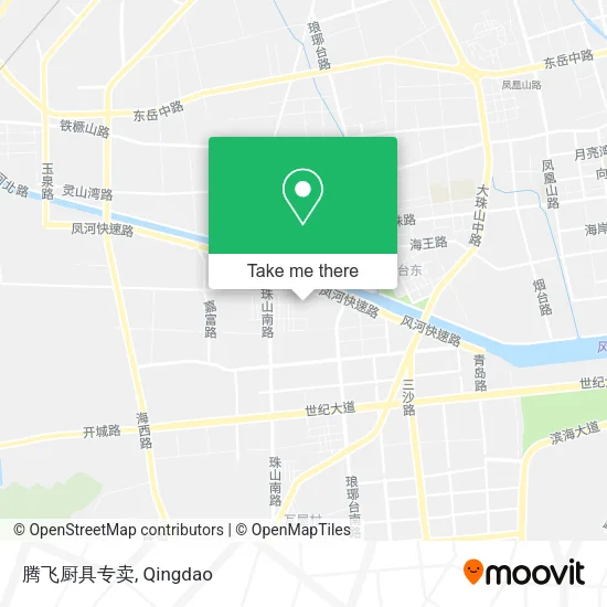 腾飞厨具专卖 map