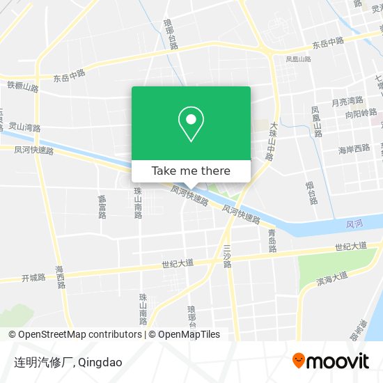 连明汽修厂 map