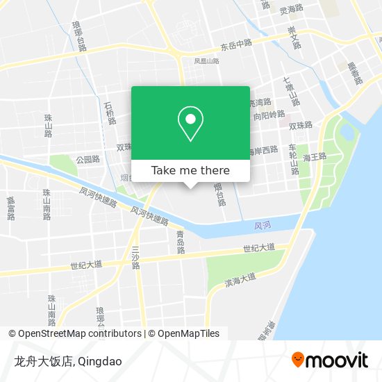 龙舟大饭店 map