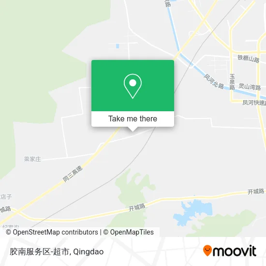 胶南服务区-超市 map