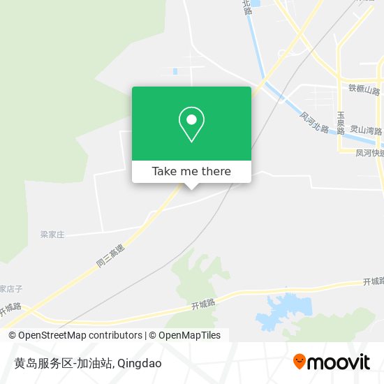 黄岛服务区-加油站 map