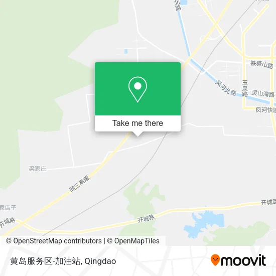 黄岛服务区-加油站 map