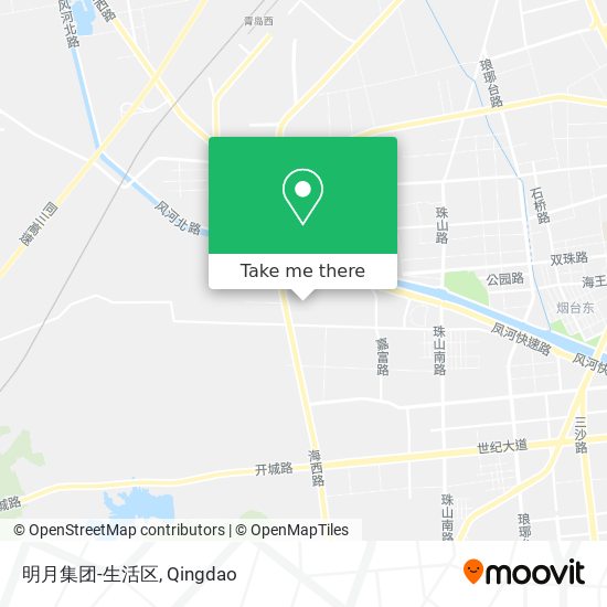 明月集团-生活区 map