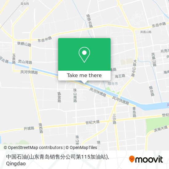 中国石油(山东青岛销售分公司第115加油站) map