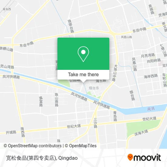 宽松食品(第四专卖店) map