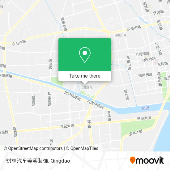骐林汽车美容装饰 map