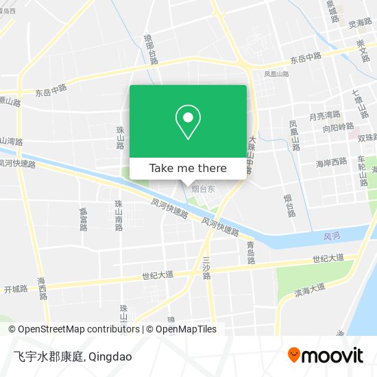 飞宇水郡康庭 map