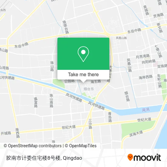 胶南市计委住宅楼8号楼 map