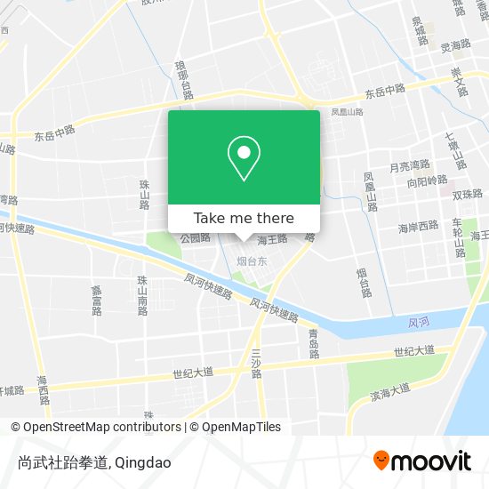 尚武社跆拳道 map