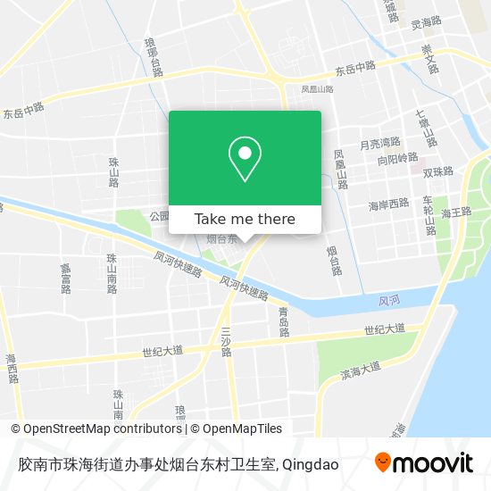 胶南市珠海街道办事处烟台东村卫生室 map