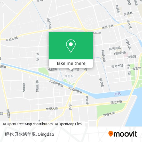 呼伦贝尔烤羊腿 map