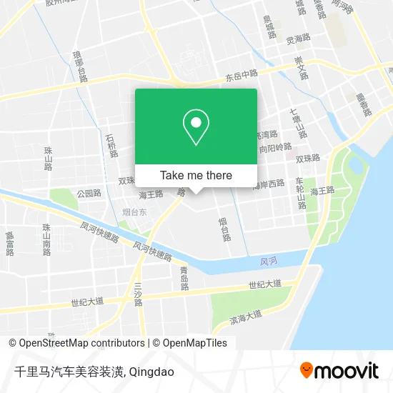 千里马汽车美容装潢 map