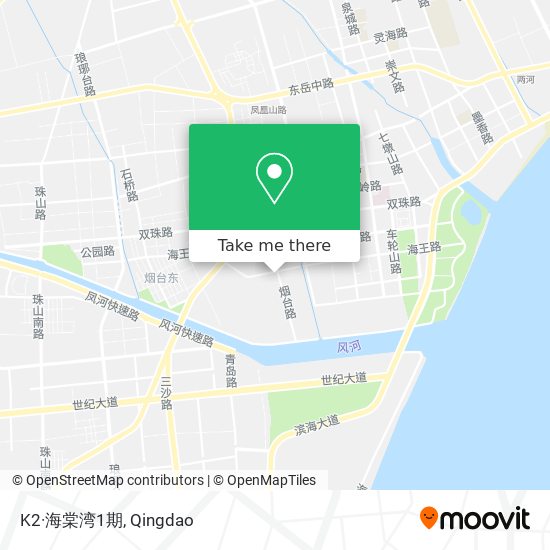 K2·海棠湾1期 map