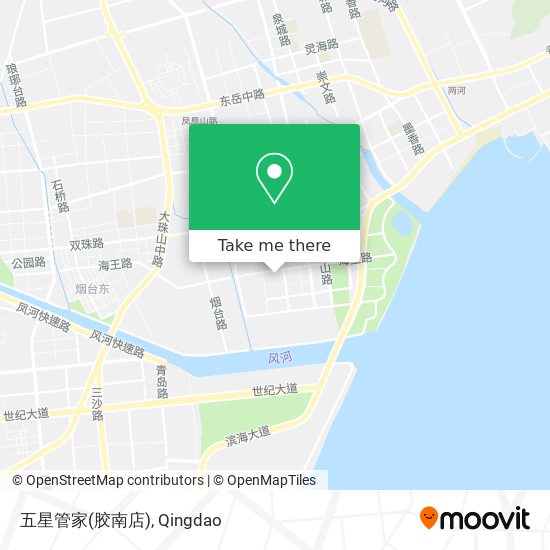 五星管家(胶南店) map