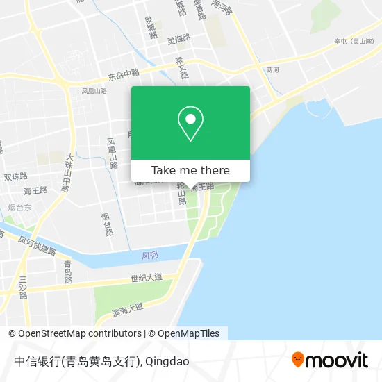中信银行(青岛黄岛支行) map