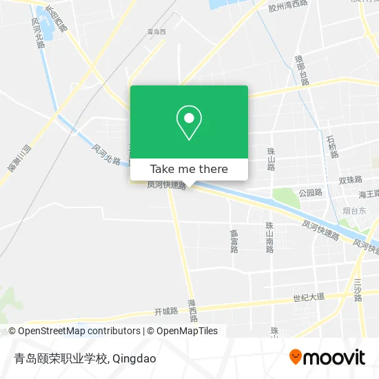 青岛颐荣职业学校 map