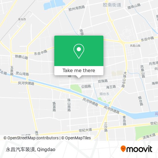 永昌汽车装潢 map