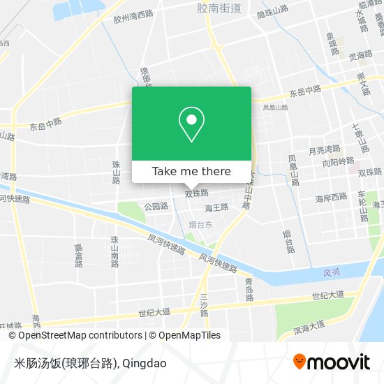 米肠汤饭(琅琊台路) map