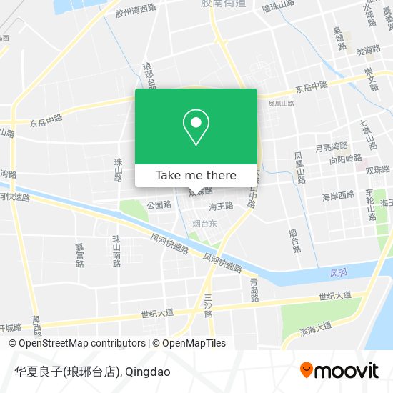 华夏良子(琅琊台店) map