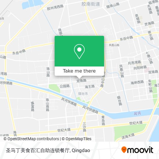 圣马丁美食百汇自助连锁餐厅 map