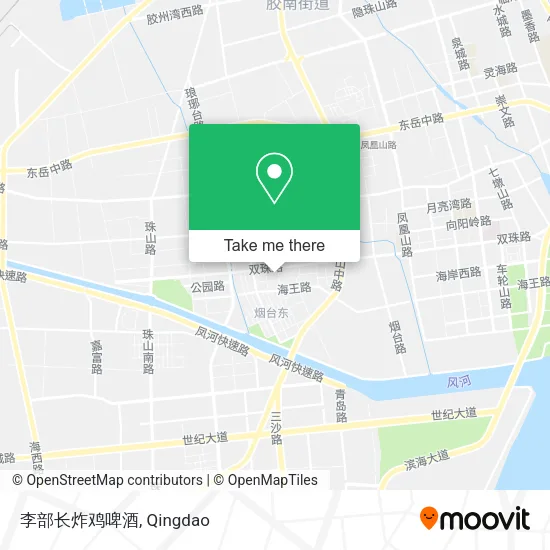 李部长炸鸡啤酒 map