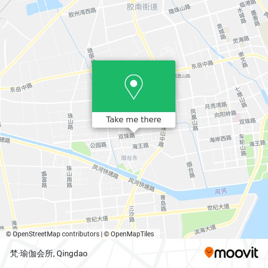 梵·瑜伽会所 map