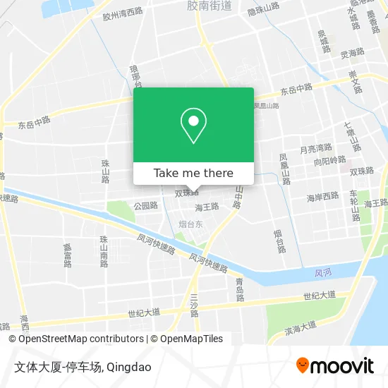 文体大厦-停车场 map