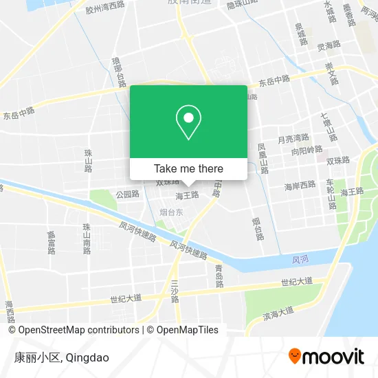 康丽小区 map