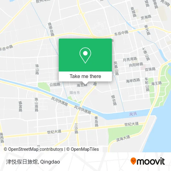 津悦假日旅馆 map