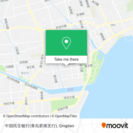 中国民生银行(青岛胶南支行) map