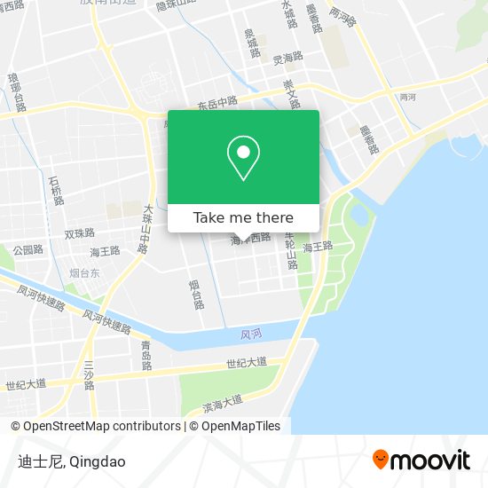 迪士尼 map