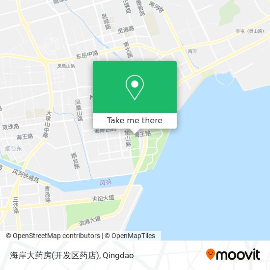 海岸大药房(开发区药店) map