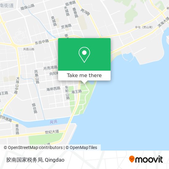 胶南国家税务局 map