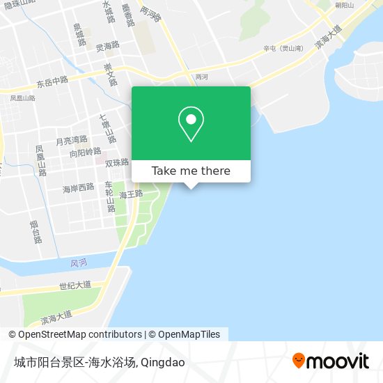 城市阳台景区-海水浴场 map