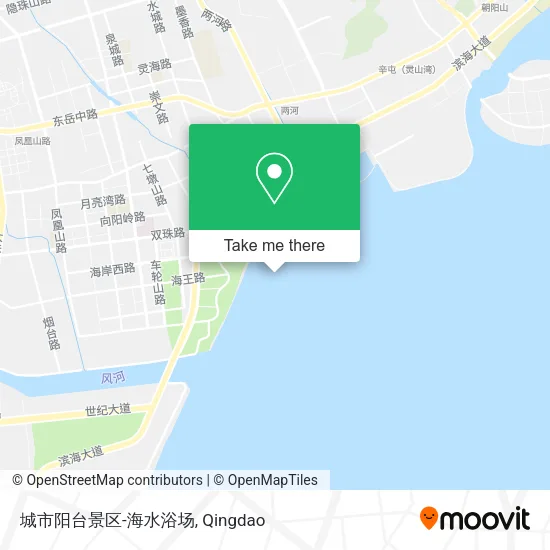 城市阳台景区-海水浴场 map