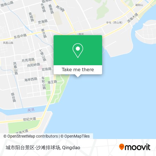 城市阳台景区-沙滩排球场 map