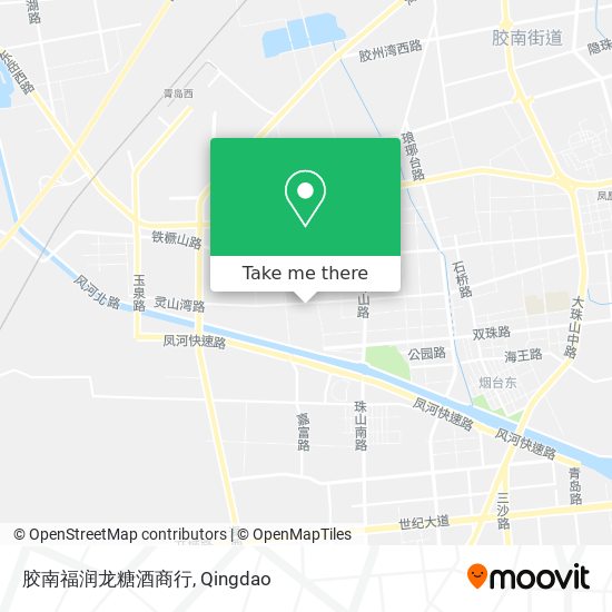 胶南福润龙糖酒商行 map