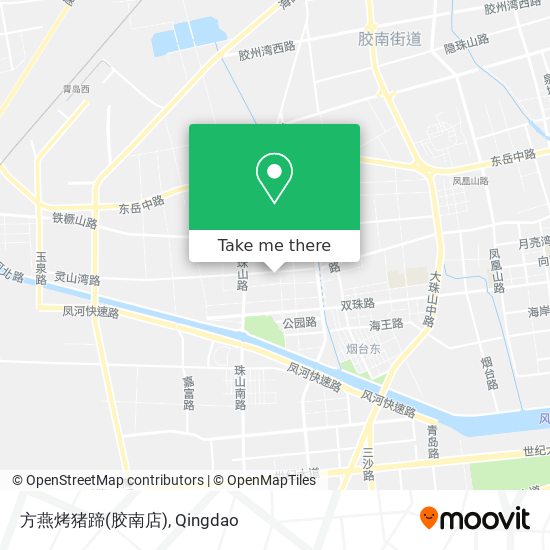 方燕烤猪蹄(胶南店) map