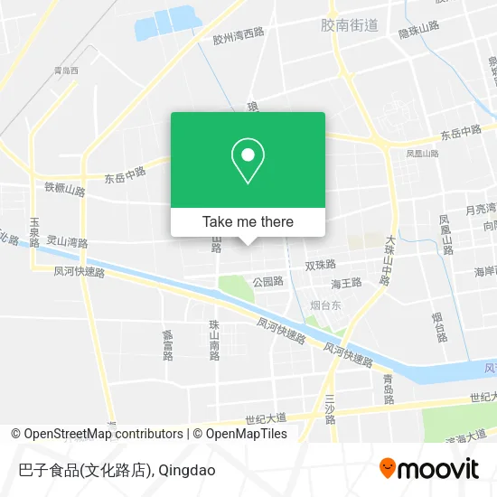 巴子食品(文化路店) map