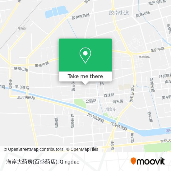 海岸大药房(百盛药店) map